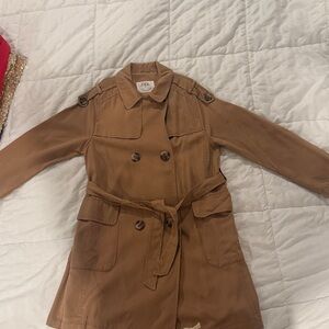 Zara Camel Belted Coat